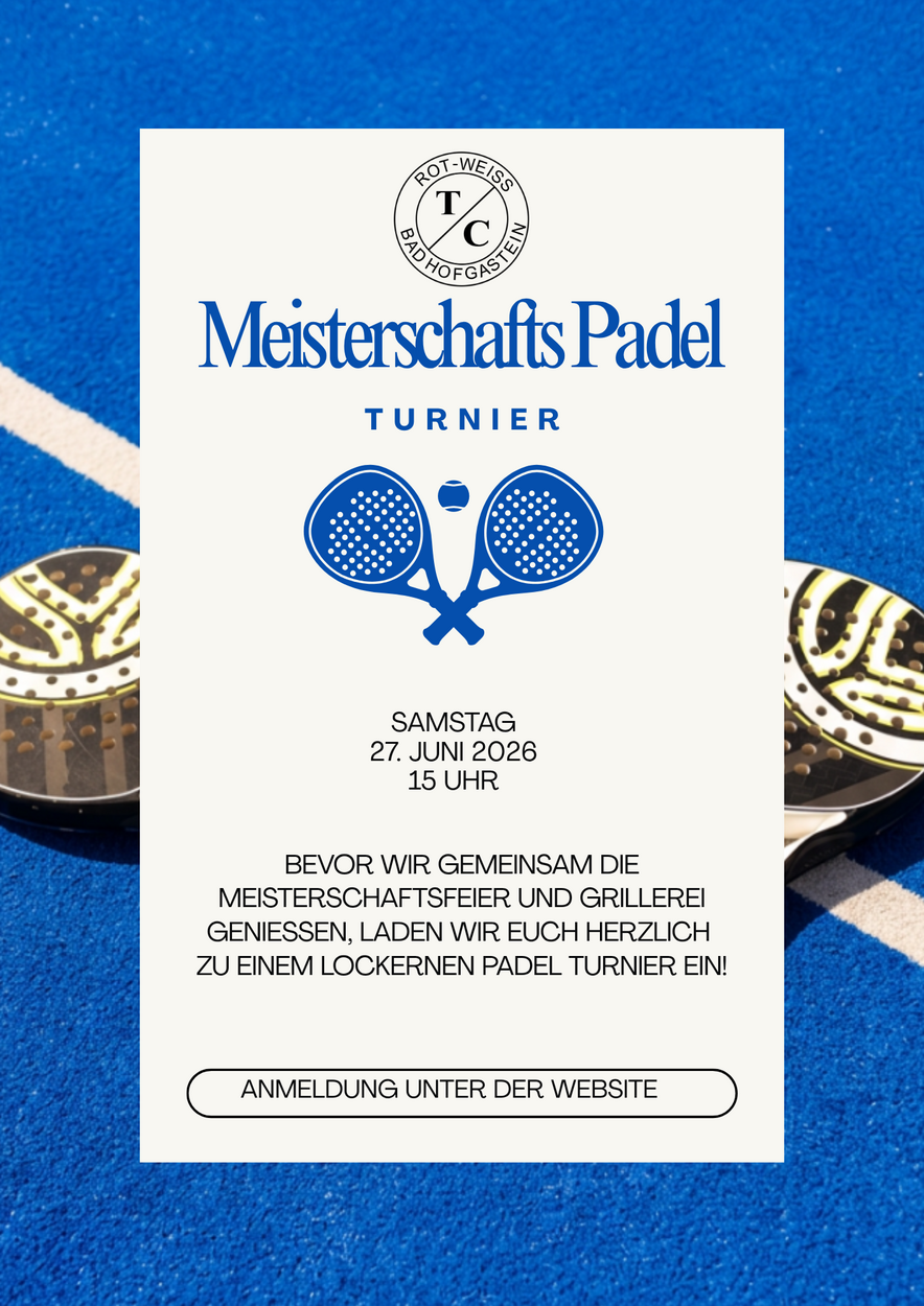 Meisterschafts Padel Turnier